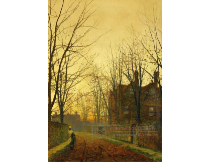 KO II-181 John Atkinson Grimshaw - Koncem října