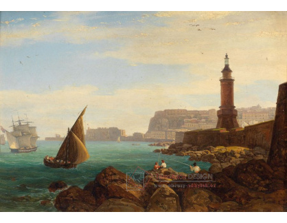 KO VI-386 Thomas Ender - Pohled na neapolský záliv