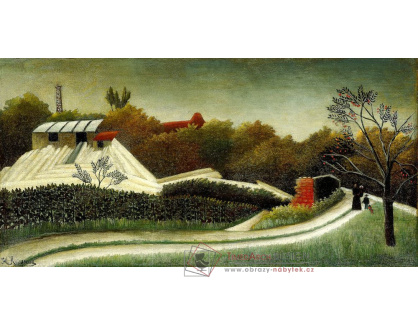 D-8356 Henri Rousseau - Pila na předměstí Paříže