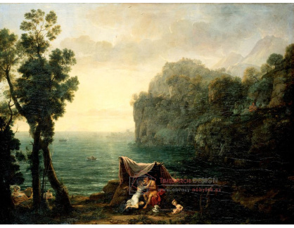 SO XI-236 Claude Lorrain - Krajina s Acisem a Galatee