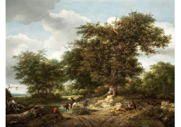 KO III-186 Jacob van Ruisdael a Nicolaes Berchem - Krajina