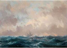 KO IV-101 Henri Durand-Brager - Loď na volném moři