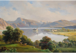 KO VI-56 Neznámý autor - Pohled na Traunsee