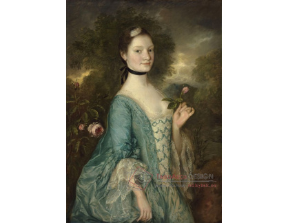 PORT-501 Thomas Gainsborough - Portrét paní Innes
