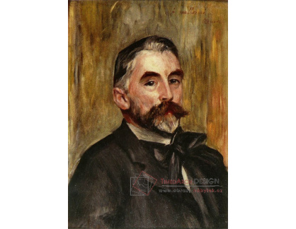 VR14-157 Pierre-Auguste Renoir - Portrét Stephane Mallarme