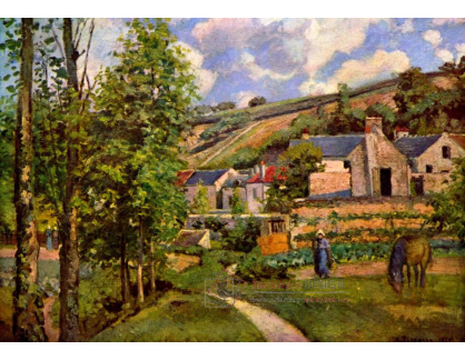 VCP-249 Camille Pissarro - Hermitage v Pontoise