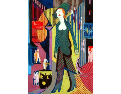 VELK 70 Ernst Ludwig Kirchner - Žena na ulici