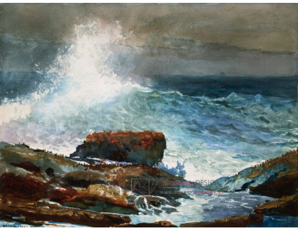 VU55 Winslow Homer - Příliv