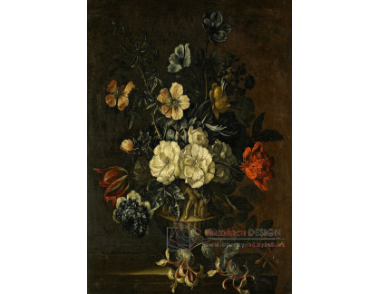 DDSO-2024 Jean-Baptiste Monnoyer - Zátiší s tulipány a dalšími květinami