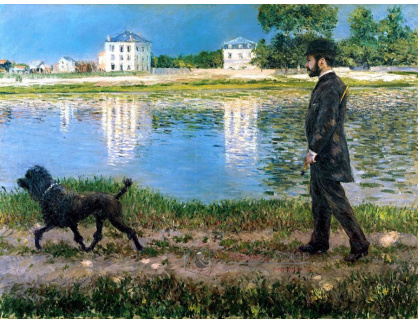 SO V-17 Gustave Caillebotte - Richard Gallo a jeho pes