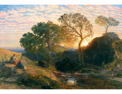 SO XIV-90 Samuel Palmer - Západ slunce