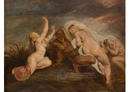 A-7134 Peter Paul Rubens - Nymfy a bůh řeky