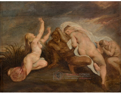 A-7134 Peter Paul Rubens - Nymfy a bůh řeky