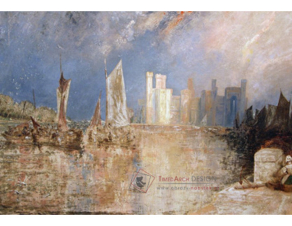 D-6267 Joseph Mallord William Turner - Zámek Carnarvon