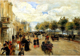 VR14-92 Pierre-Auguste Renoir - Paříž, Quai Malplaquet