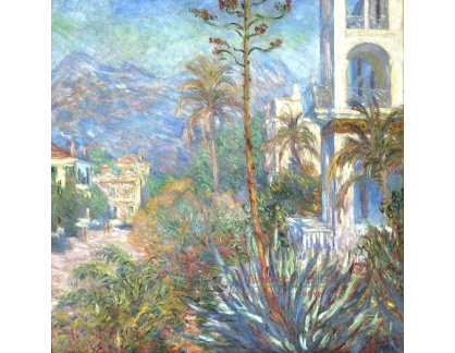 VCM 122 Claude Monet - Vily v Bordighera