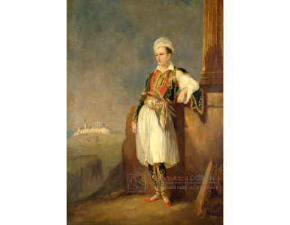 KO II-498 Neznámý autor - Portrét lorda Byrona