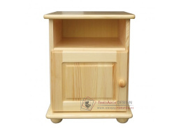 NS-109, noční stolek, borovicový masiv