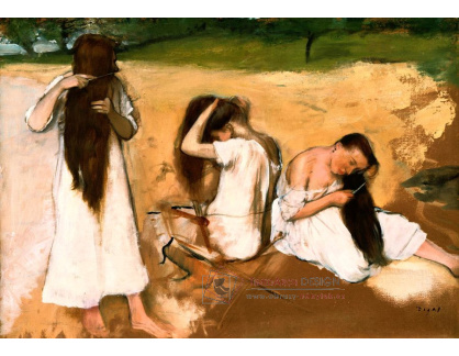 A-210 Edgar Degas - Ženy česající si vlasy