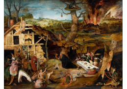 A-7151 Pieter Huys - Pokušení svatého Antonína