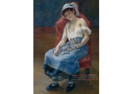 A-7923 Pierre-Auguste Renoir - Spící dívka