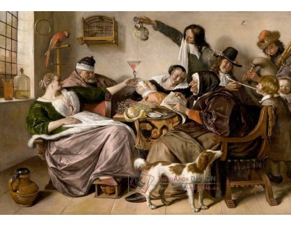 DDSO-3736 Jan Steen - Veselá společnost