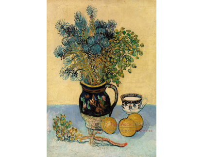 A-54 Vincent van Gogh - Zátiší s džbánem a květinami