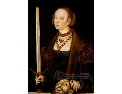 VlCR-238 Lucas Cranach - Judita s hlavou Holoferna