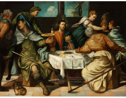 SO V-501 Jacopo Tintoretto - Večeře v Emauzích