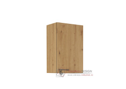 MONROVIA, horní skříňka 1-dveřová 45 G-72 1F, dub artisan