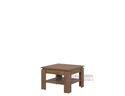 REMI LA05, konferenční stolek 67,5x67,5cm, dub castello