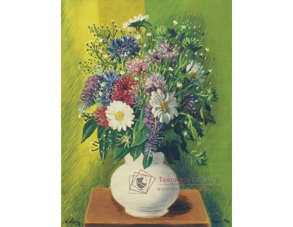 A-8216 Moise Kisling - Váza s květinami