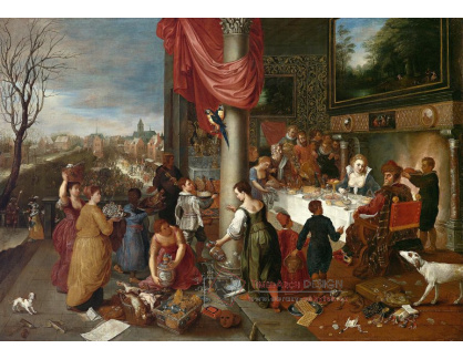 BRG-126 Jan Brueghel a Hendrik van Balen - Alegorie zimy