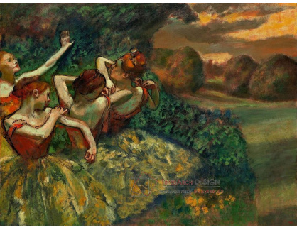 VR6-82 Edgar Degas - Čtyři tanečnice