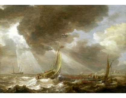 VL185 Bonaventura Peeters - Holandské lodě ve svěžím větru