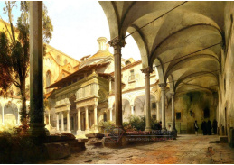 SO XIII-99 Carl Georg Anton Graeb - Kaple v kostele Santa Croce ve Florencii