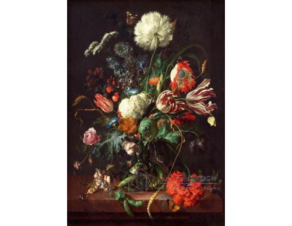 VKZ 496 Jan de Heem - Váza s květinami