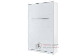 CONCEPT PRO CP-02, vysoká výklopná postel 120x200cm, bílá