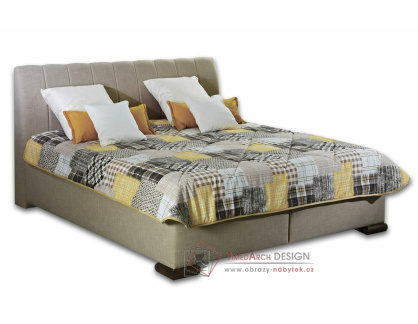 CASSA, čalouněná postel 160x200cm, výběr provedení