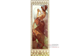 VAM145 Alfons Mucha - Pole Star