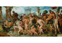 SO IX 165 Maerten van Heemskerck - Triumfální průvod Bacchusu