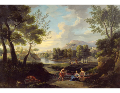 SO XVI-408 Claude Lorrain - Odpočinek v krajině