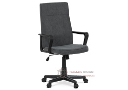 KA-L608 GREY2, kancelářská židle, látka šedá