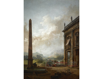 A-2846 Hubert Robert - Obelisk