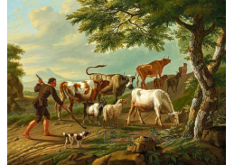 A-8694 Jan van Gool - Pastevec se svým dobytkem