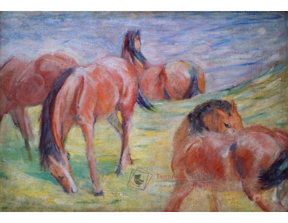 D-7203 Franz Marc - Pasoucí se koně