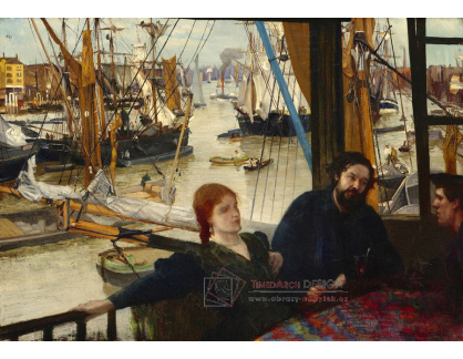 D-7314 James McNeill Whistler - Odpočinek na lodi