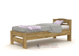 CAROL L212, postel 90×200cm, výběr provedení