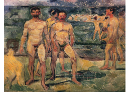 VEM13-118 Edvard Munch - Koupající se muži
