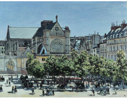 VSO 418 Claude Monet - St. Germain l Auxerrois a Paris